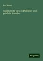 Karl Werner: Giambattista Vico als Philosoph und gelehrter Forscher, Buch