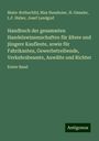 Maier-Rothschild: Handbuch der gesammten Handelswissenschaften für ältere und jüngere Kaufleute, sowie für Fabrikanten, Gewerbetreibende, Verkehrsbeamte, Anwälte und Richter, Buch