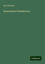 Karl Thiemann: Homerisches Verballexicon, Buch