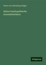 Albert von Fellenberg-Ziegler: Kleine homöopathische Arzneimittellehre, Buch