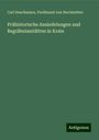 Carl Deschmann: Prähistorische Ansiedelungen und Begräbnissstätten in Krain, Buch