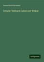 Aaron David Bernstein: Schulze-Delitzsch: Leben und Wirken, Buch