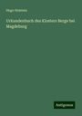 Hugo Holstein: Urkundenbuch des Klosters Berge bei Magdeburg, Buch