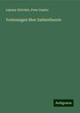 Lejeune Dirichlet: Vorlesungen über Zahlentheorie, Buch