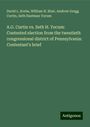 David L. Krebs: A.G. Curtin vs. Seth H. Yocum: Contested election from the twentieth congressional district of Pennsylvania: Contestant's brief, Buch