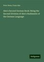 Peter Henn: Ahn's Second German Book: Being the Second Division of Ahn's Rudiments of the German Language, Buch