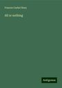 Frances Cashel Hoey: All or nothing, Buch