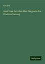 Karl Zell: Ansichten der Alten über die gemischte Staatsverfassung, Buch