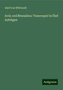 Adolf Von Wilbrandt: Arria und Messalina: Trauerspiel in fünf Aufzügen, Buch