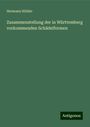 Hermann Hölder: Zusammenstellung der in Württemberg vorkommenden Schädelformen, Buch