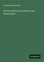 Johann Hermann Baas: Zur Percussion, Auscultation und Phonometrie, Buch