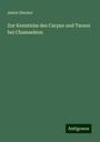 Anton Stecker: Zur Kenntniss des Carpus und Tarsus bei Chamaeleon, Buch