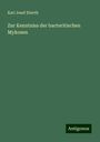 Karl Josef Eberth: Zur Kenntniss der bacteritischen Mykosen, Buch