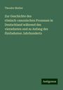 Theodor Muther: Zur Geschichte des römisch-canonischen Prozesses in Deutschland während des vierzehnten und zu Anfang des fünfzehnten Jahrhunderts, Buch