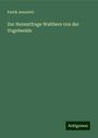 Patrik Anzoletti: Zur Heimatfrage Walthers von der Vogelweide, Buch