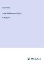 Oscar Wilde: Lady Windermere's Fan, Buch