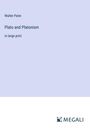 Walter Pater: Plato and Platonism, Buch