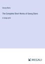 Georg Ebers: The Complete Short Works of Georg Ebers, Buch