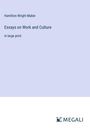 Hamilton Wright Mabie: Essays on Work and Culture, Buch