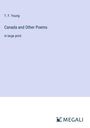 T. F. Young: Canada and Other Poems, Buch