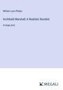 William Lyon Phelps: Archibald Marshall; A Realistic Novelist, Buch