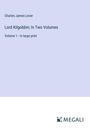 Charles James Lever: Lord Kilgobbin; In Two Volumes, Buch