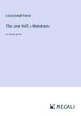 Louis Joseph Vance: The Lone Wolf; A Melodrama, Buch