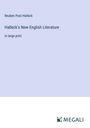 Reuben Post Halleck: Halleck's New English Literature, Buch