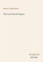 Buchtitel: "The Lost Naval Papers" von Bennet Copplestone. Unten rechts steht "ANTIQUM NOVUM". Schlichtes Design.