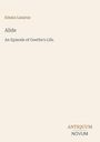 "Emma Lazarus, Alide: An Episode of Goethe's Life." Unten rechts ein Logo: ANTIQUUM NOVUM. Schlichtes Layout.