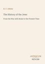 Titel: "The History of the Jews: From the War with Rome to the Present Time" von H. C. Adams, Logo "Antiquum Novum".