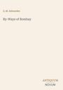 Text: "S. M. Edwardes", "By-Ways of Bombay", "ANTIQUM NOVUM". Minimalistisches Design auf beigefarbenem Hintergrund.