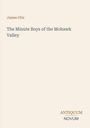 "James Otis. The Minute Boys of the Mohawk Valley. ANTIQUUM NOVUM." Auf cremefarbenem Hintergrund.