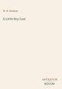 W. H. Hudson, A Little Boy Lost, ANTIQUUM NOVUM unten. Schlichtes beiges Design.