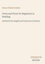 Horace Elisha Scudder: Verse and Prose for Beginners in Reading, Buch