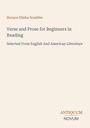 Horace Elisha Scudder: Verse and Prose for Beginners in Reading, Buch