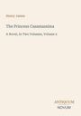 Henry James, The Princess Casamassima, A Novel, In Two Volumes, Volume 2. Unten: ANTIQUUM NOVUM. Schlichtes Design.
