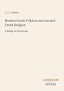 J. C. Lawson: Modern Greek Folklore and Ancient Greek Religion, Buch