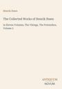 Henrik Ibsen: The Collected Works, Volume 2, "The Vikings," "The Pretenders." Beige Hintergrund, minimalistisches Design.