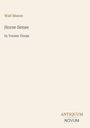 Walt Mason, "Horse Sense," "In Verses Tense", ANTIQUUM NOVUM unten rechts; schlichtes, minimalistisches Design.