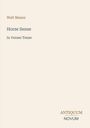 Text: Walt Mason, Horse Sense, In Verses Tense. Unten rechts: ANTIQUUM NOVUM. Beiger Hintergrund, minimalistisches Design.
