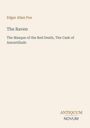 Text im schlichten Layout: Titel "The Raven" von Edgar Allan Poe; weitere Werke und "ANTIQUM NOVUM" unten.
