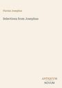 "Flavius Josephus", "Selections from Josephus", "ANTIQUM NOVUM". Schlichter, heller Hintergrund.