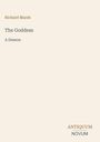 Richard Marsh, "The Goddess: A Demon." Unten rechts steht "ANTIQUM NOVUM". Beige Hintergrund, minimalistisches Design.