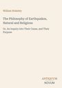 William Stukeley, The Philosophy of Earthquakes. Inquiry into cause and purpose. Beige Hintergrund, Antiquum Novum Logo.
