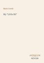 Text oben: "Marie Corelli", darunter "My 'Little Bit'". Unten rechts: "ANTIQUM NOVUM". Heller Hintergrund.