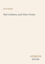 "Ivor Gurney: War's Embers, and Other Verses" steht oben. Unten befindet sich das Logo "ANTIQUM NOVUM". Beigefarbener Hintergrund.