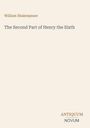 Oben steht "William Shakespeare". Darunter "The Second Part of Henry the Sixth". Unten rechts "ANTIQUM NOVUM".