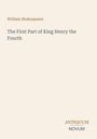 "William Shakespeare: The First Part of King Henry the Fourth" geschrieben, mit "ANTIQUM NOVUM" in einer Ecke.