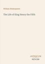 Titel: "The Life of King Henry the Fifth" von William Shakespeare. Unten rechts Logo: ANTIQUUM NOVUM.
